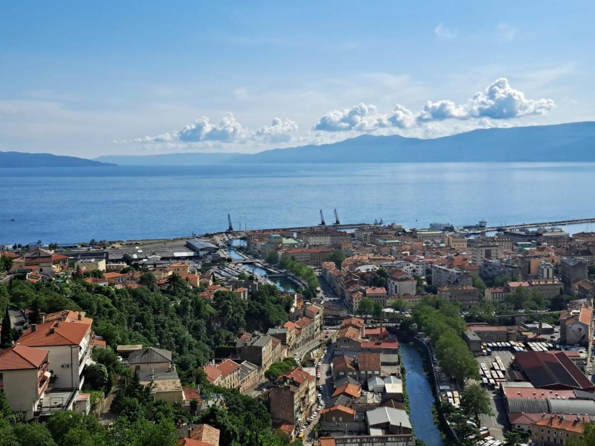 Studio Apartment Adriari With Large Terrace Rijeka Exterior foto